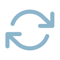 A blue arrow pointing to the left