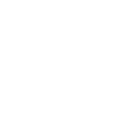A black and white silhouette of a cat