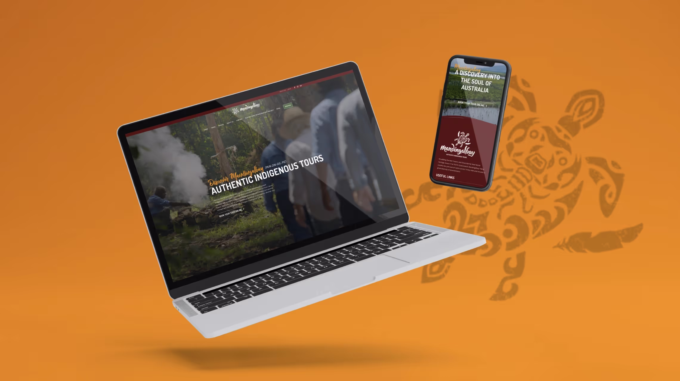 Mandingalbay website design by Bang Media, Cairns