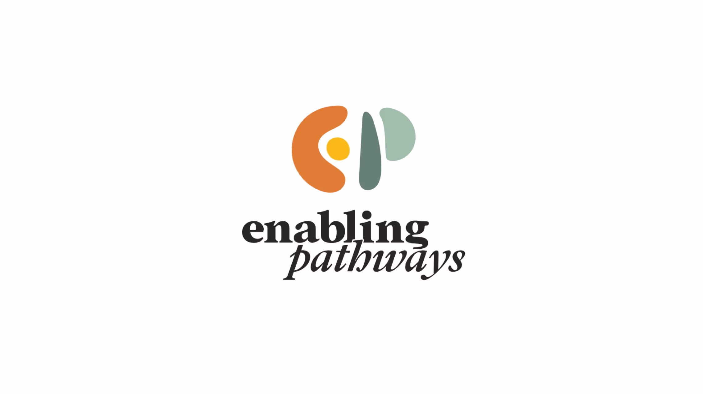 Enabling Pathways brand identity by Bang Media