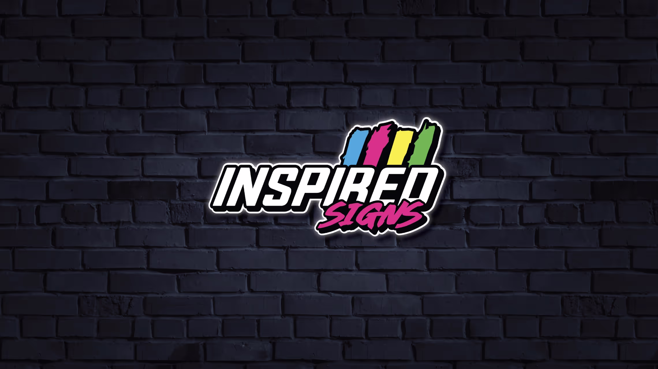 Inspired Signs & Wraps logo design