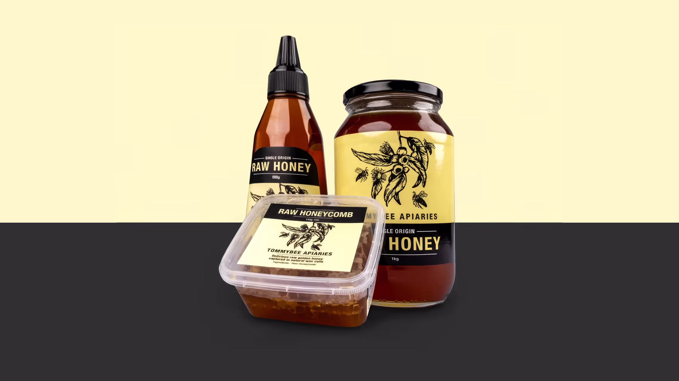 Tommy Bee Apiaries website design by Bang Media, Cairns