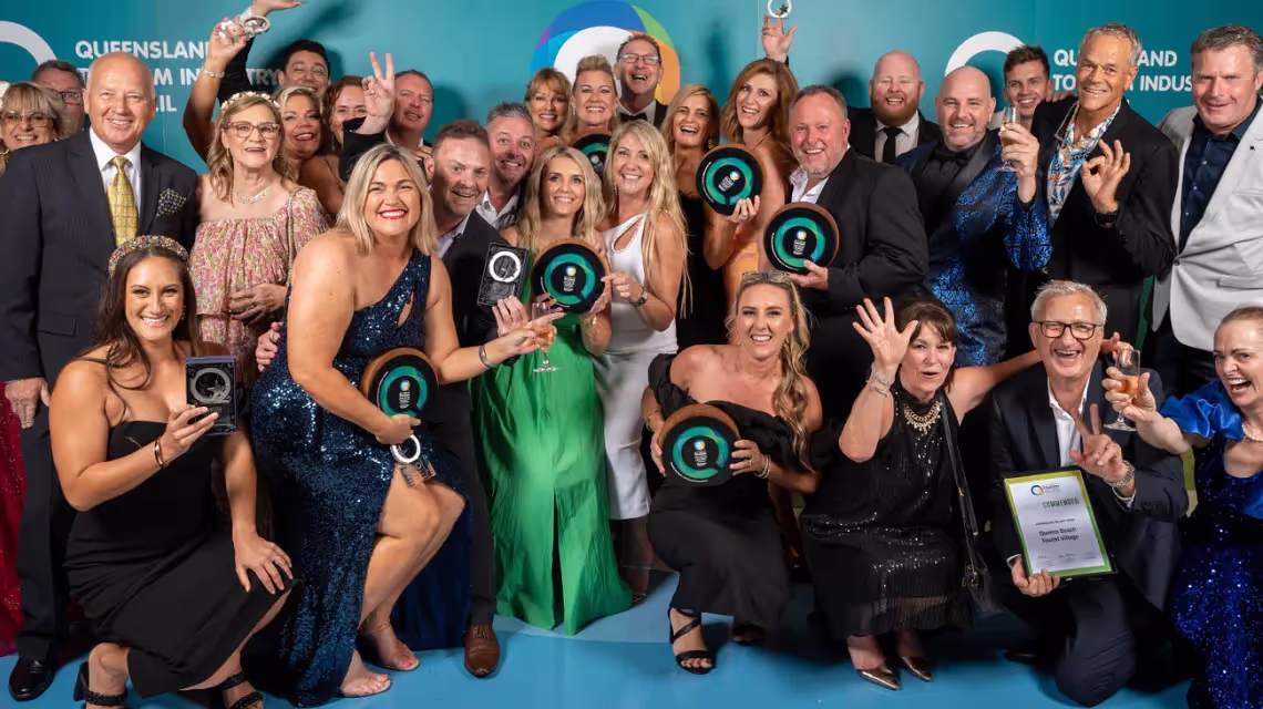 Queensland Tourism Industry Council detail shot from the photography shoot