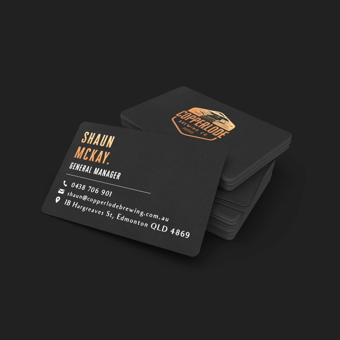 Copperlode Brewing brand collateral