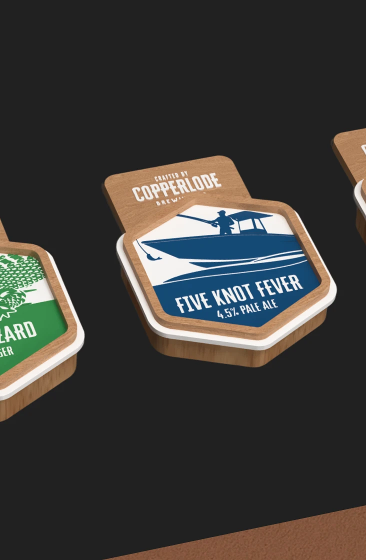 Copperlode Brewing brand collateral