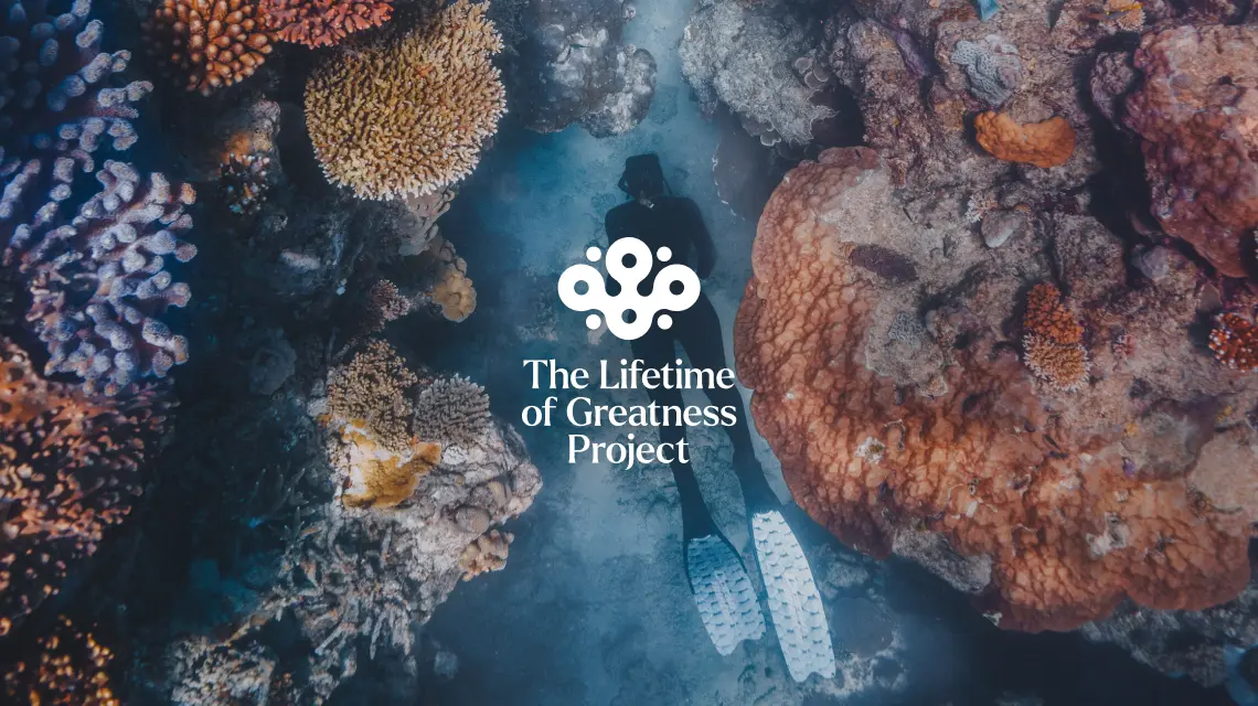 The Lifetime of Greatness Project website design by Bang Media, Cairns