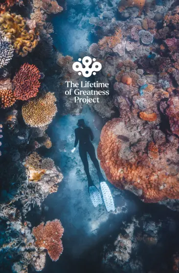 The Lifetime of Greatness Project responsive website layout