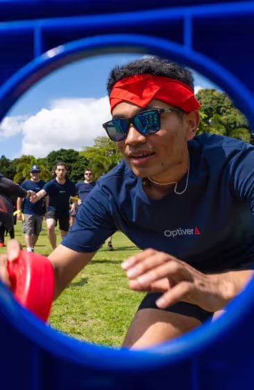 Optiver video campaign still