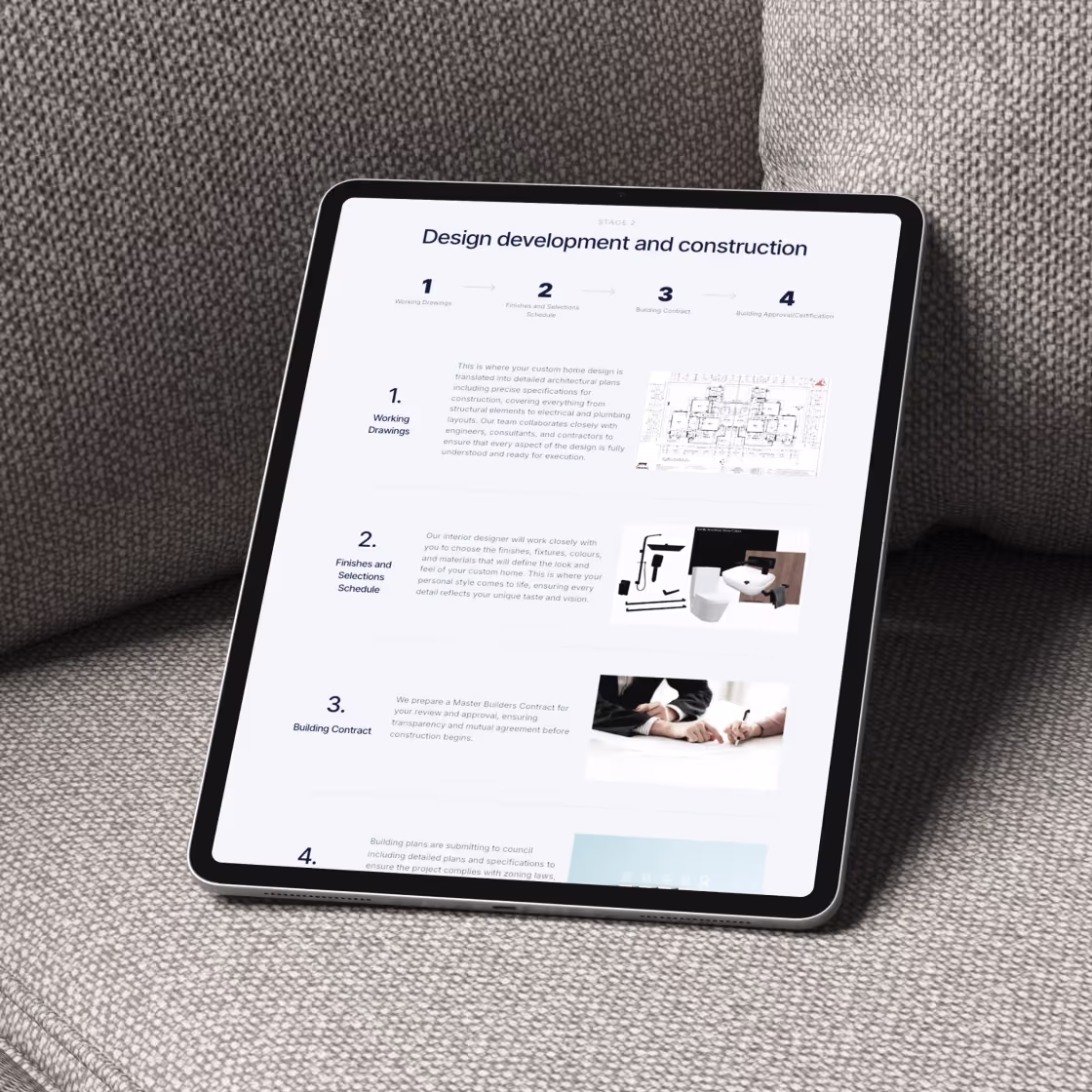 Neater Homes website homepage design