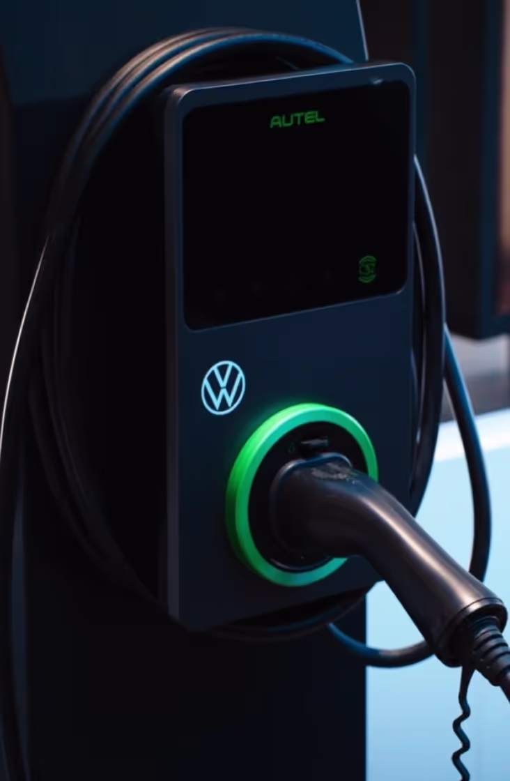 Volkswagon frame from the video production