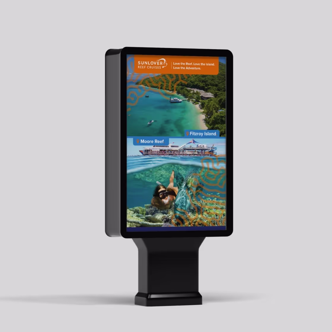 Sunlover social media campaign creative