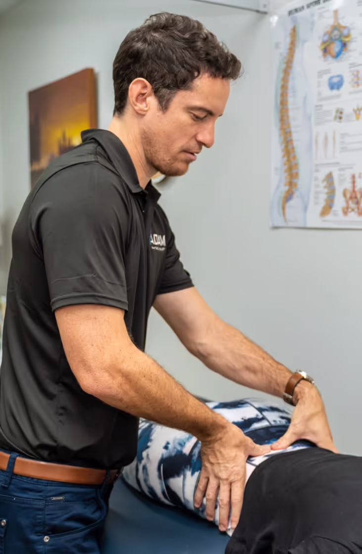 Adam Physiotherapy brand identity system