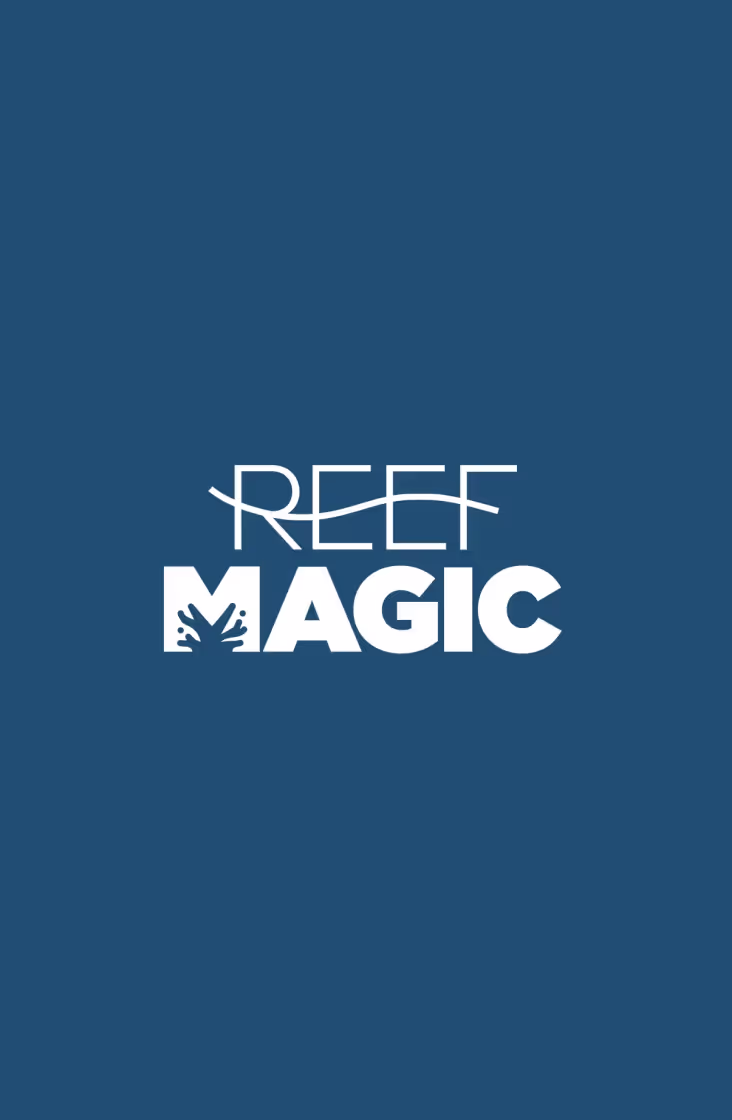 Reef Magic brand collateral