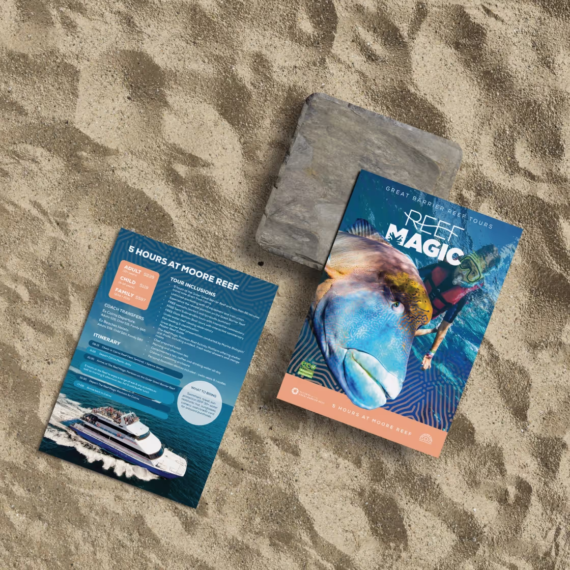 Reef Magic campaign artwork