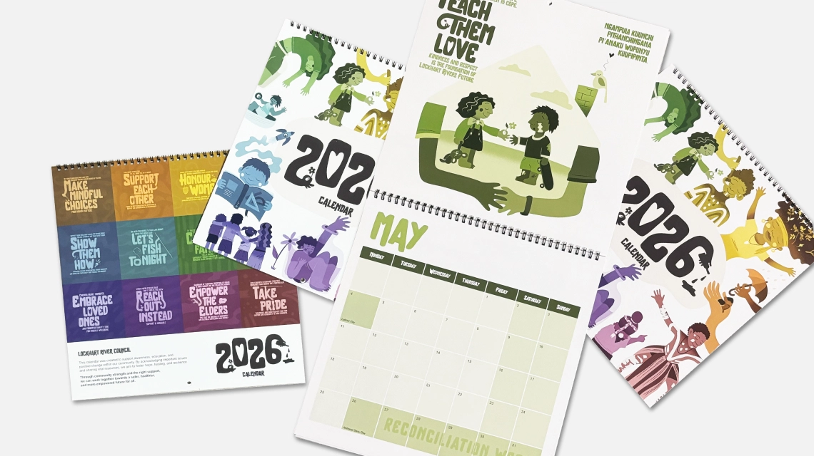 Lockhart River Council print and digital collateral