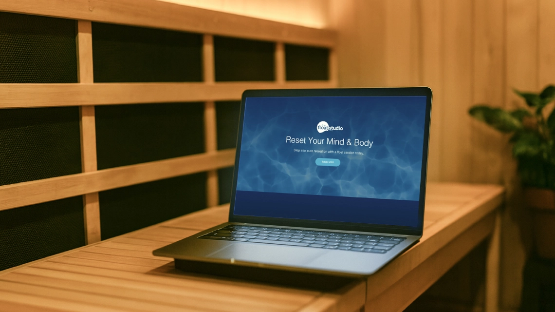 The Float Studio digital marketing creative by Bang Media, Cairns