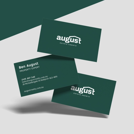 August Estate Agents campaign artwork