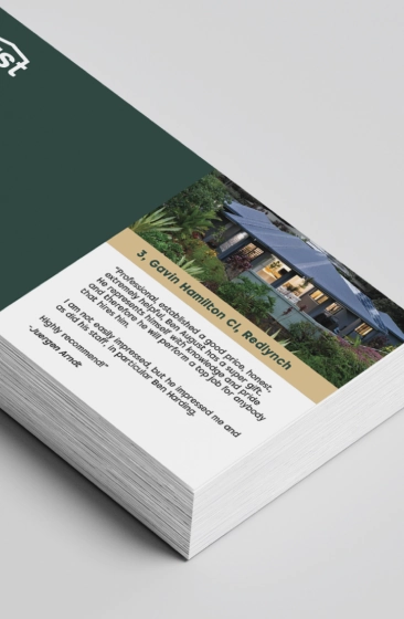 August Estate Agents branding applied across collateral