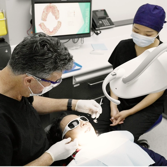 Maven Dental video shoot on location