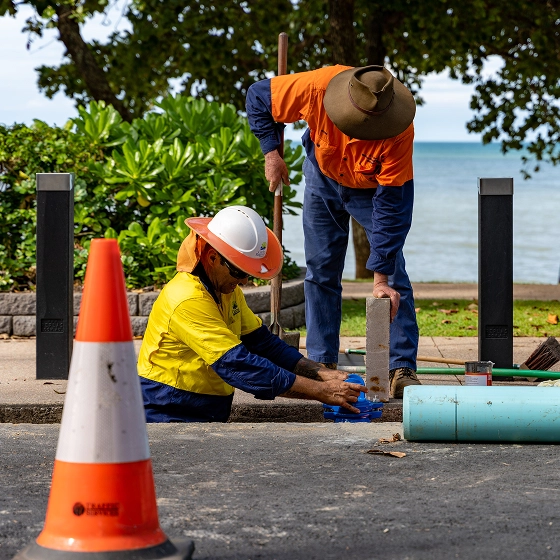 Cairns Regional Council graphic design collateral