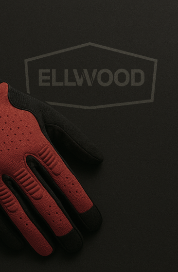 Ellwood logo and brand mark design