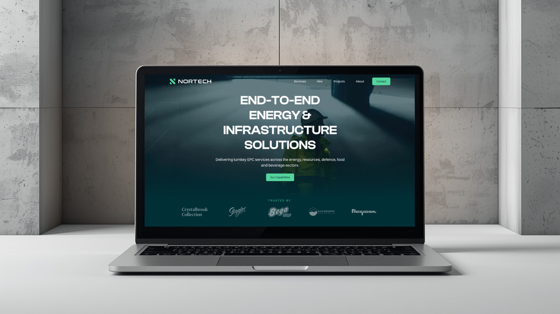 Nortech brand identity system