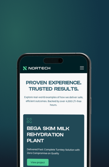 Nortech designed marketing material