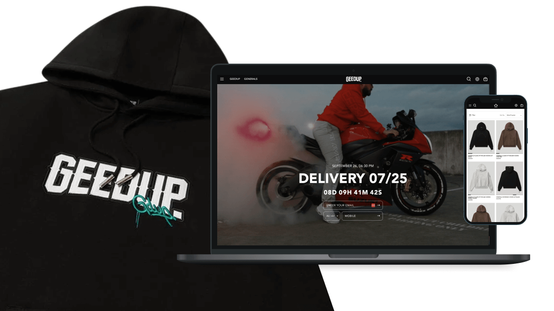Geedup website design by Bang Media, Cairns