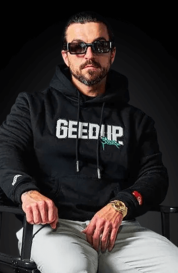 Geedup website interface design