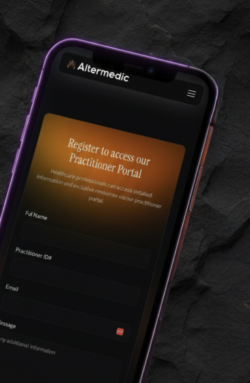 Altermedic designed marketing material