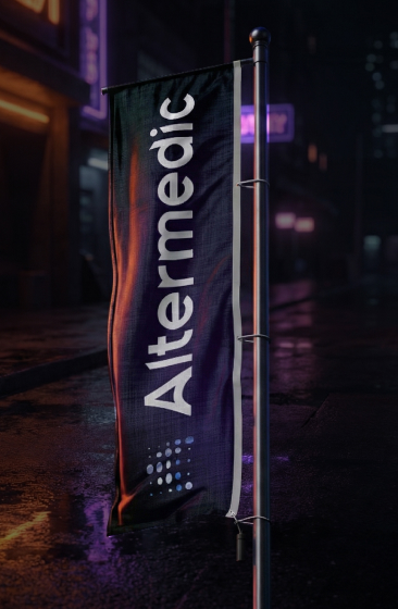 Altermedic brand collateral