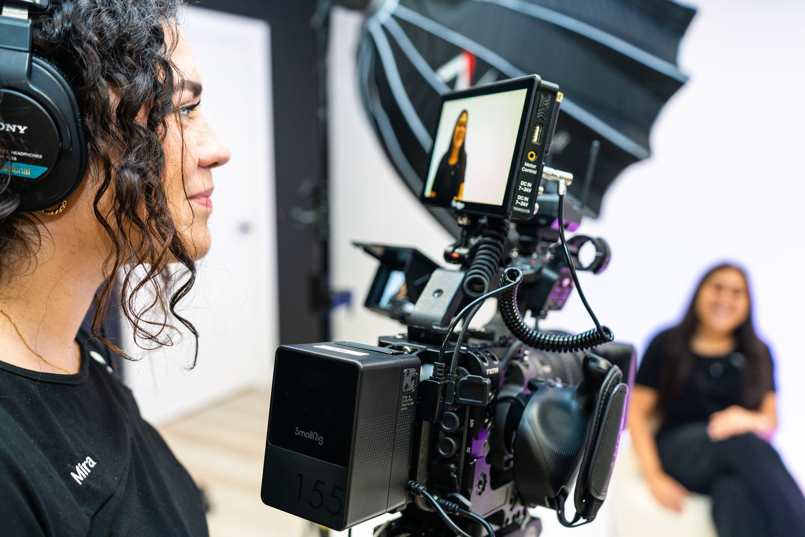 Bang Media videographer filming on location in Cairns