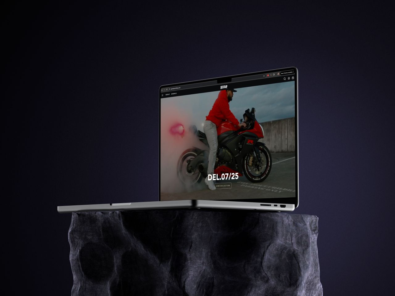 Geedup Clothing Shopify store rebuilt by Bang Media in 14 days