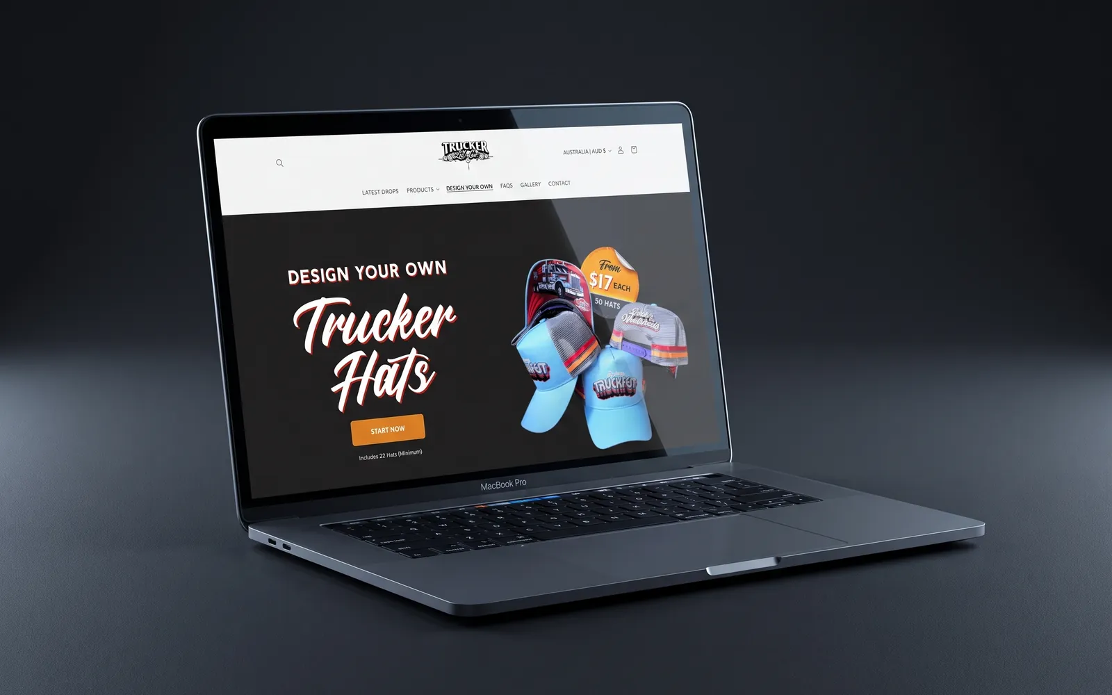 Trucker Lid Co Shopify project by Bang Media