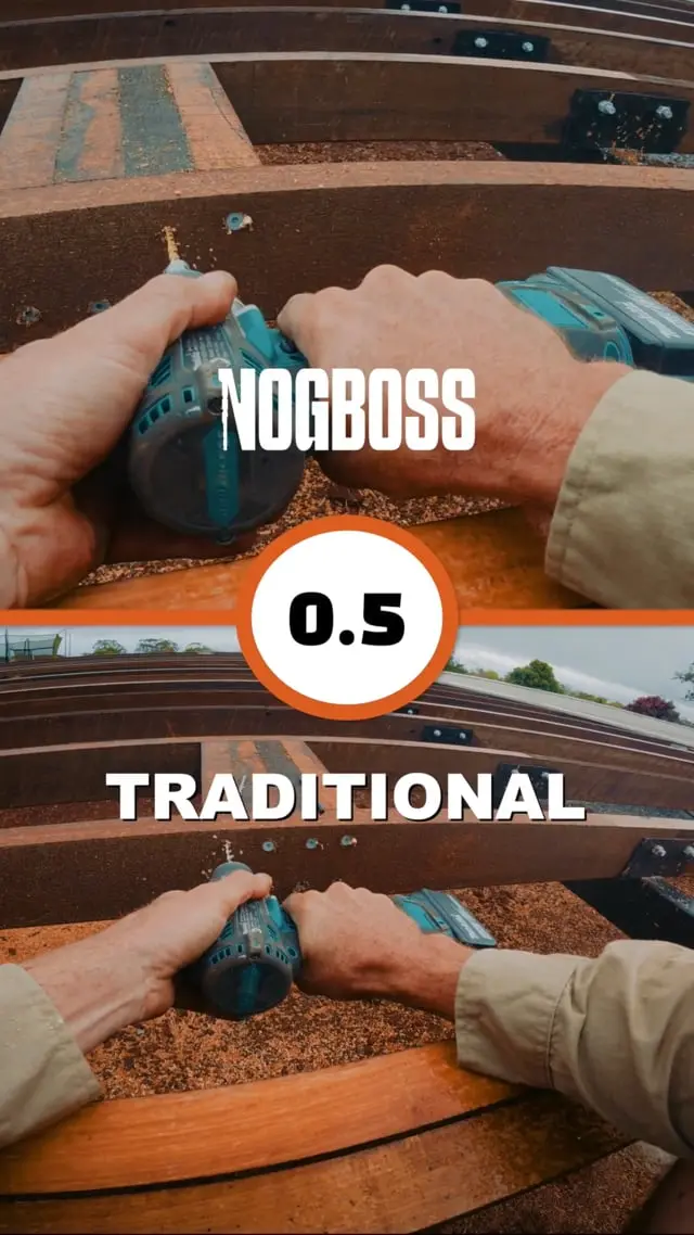 NOGBOSS ad reel: NOGBOSS vs traditional deck framing