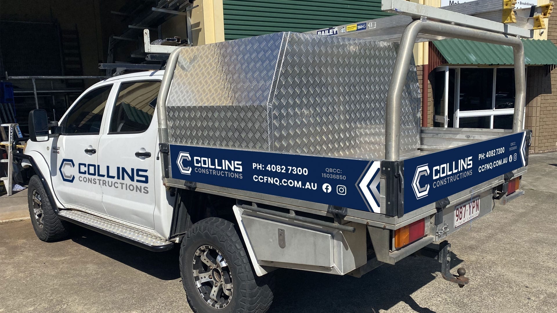Collins Constructions Rebrand